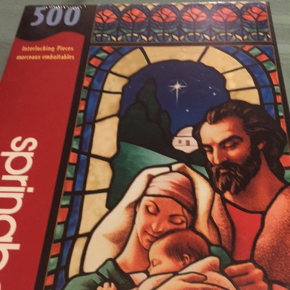 Springbok 500 Pc Baby Jesus panoramic Puzzle NEW - Picture 4 of 6